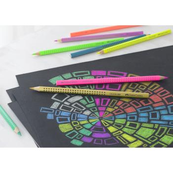 Preview: Faber-Castell Colour Grip Buntstifte Sonderfarben 12er Kartonetui